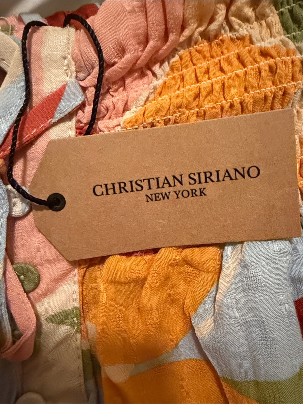 Christian Siriano Multicolor Leaf-Print Maxi Skirt - Picture 3 of 4